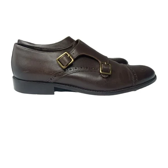 Bruno Magli Alfanzo Double Monk Strap Dress Shoes Sz 13 M  display picture 1